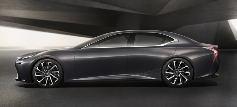 Illustration for article titled Gas Is For Poors: The Lexus LF-FC Concept Is A Hydrogen Luxury Sedan